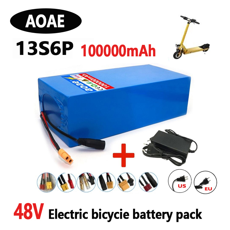 60V 50Ah Electric Scooter Battery - 100% 18650원래 48V 100Ah 13s6p 리튬