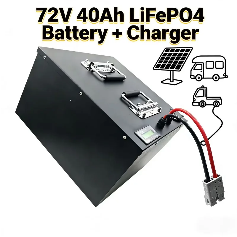 72V 40Ah Lifepo4 Battery Pack - 24S 72V 40Ah LiFePO4 배터리 팩(BMS
