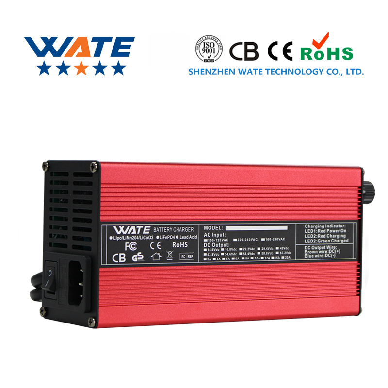 58.8V12A 충전기 14S 51.8V 리튬 이온 배 - 84V 20A Smart Charger 리뷰 및 가격